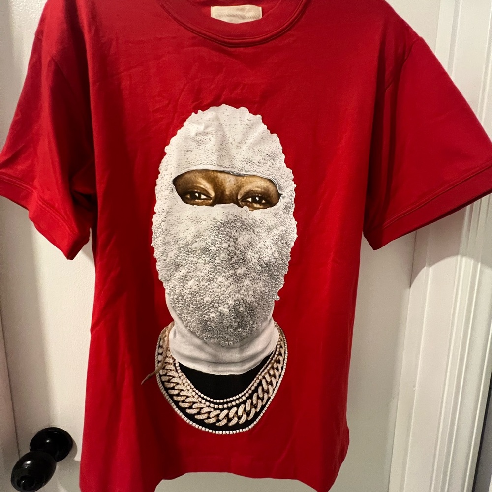 Red Graphic Short Sleeve Tee